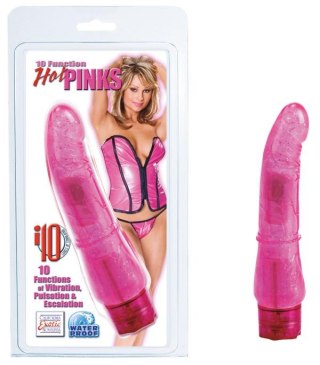 Wibrator HOT PINK 18 cm 10 funkcji wibracji