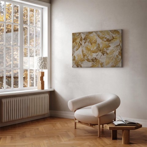 Obraz - Złota mozaika (1-częściowy) szeroki 30x20 Na płótnie włoskim