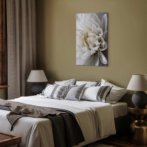 Obraz - Biała dalia 60x90 Standard