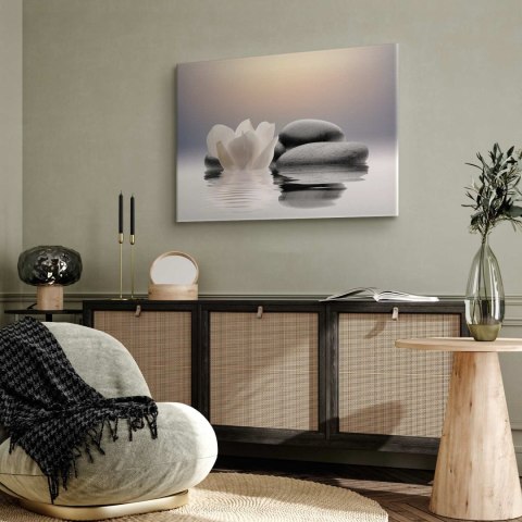 Obraz - Ogród spokoju 60x40 Akustyczny
