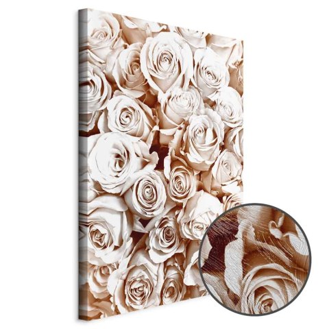 Obraz - Różany ogród (1-częściowy) pionowy 20x30 Premium Print