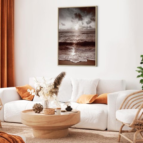 Obraz - Sen (1-częściowy) pionowy 40x60 W ramie drewnianej naturalnej