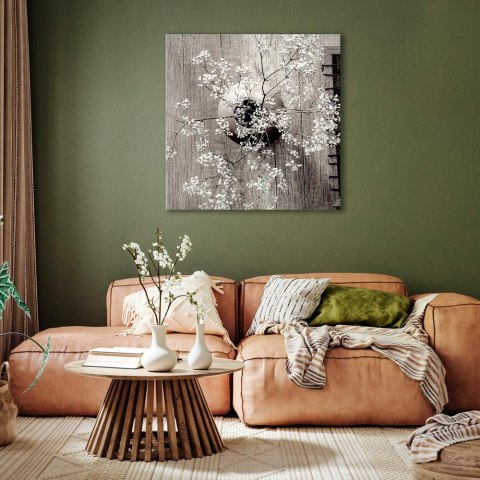Obraz - Suszone kwiaty (1-częściowy) kwadrat 40x40 Standard