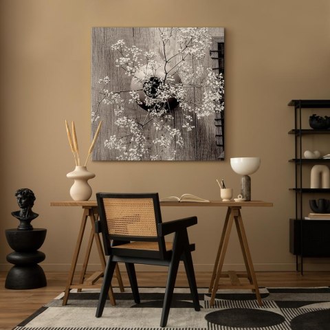 Obraz - Suszone kwiaty (1-częściowy) kwadrat 60x60 Standard