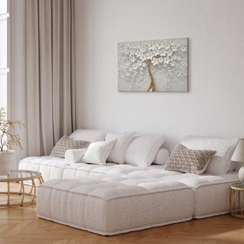Obraz - Czarodziejska magnolia (1-częściowy) szeroki 30x20 Premium Print