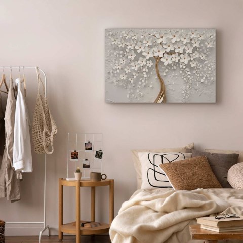 Obraz - Czarodziejska magnolia (1-częściowy) szeroki 30x20 Standard