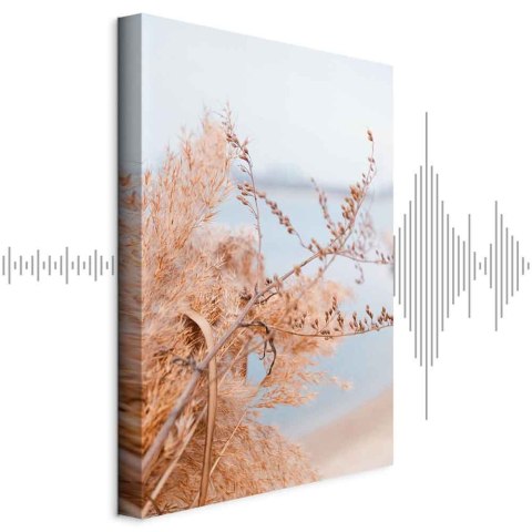 Obraz - Finezyjne gałązki (1-częściowy) pionowy 20x30 Akustyczny