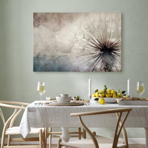 Obraz - Dmuchawce w chmurach (1-częściowy) szeroki 90x60 Standard
