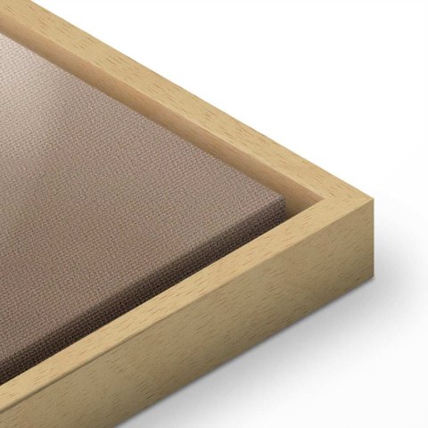 Obraz - Puszysta trawa (1-częściowy) pionowy 60x90 W ramie drewnianej naturalnej