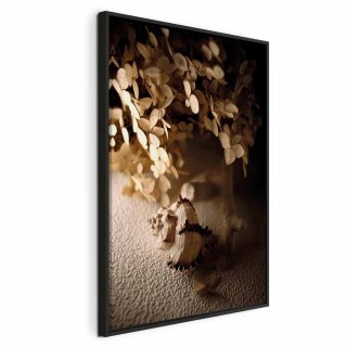 Obraz - Szumiąca muszla (1-częściowy) pionowy 40x60 W ramie drewnianej czarnej