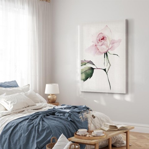 Obraz - Samotna róża (1-częściowy) pionowy 60x90 Standard