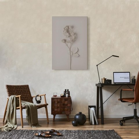 Obraz - Harmonijna róża (1-częściowy) pionowy 20x30 Na płótnie włoskim
