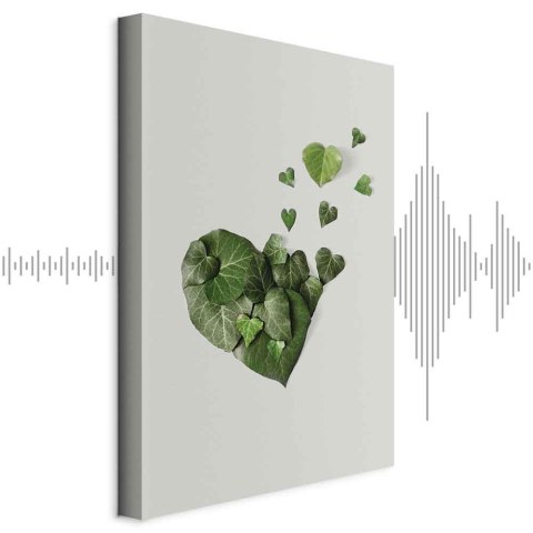 Obraz - Miłosny bluszcz (1-częściowy) pionowy 20x30 Akustyczny