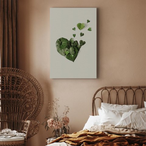 Obraz - Miłosny bluszcz (1-częściowy) pionowy 20x30 Akustyczny