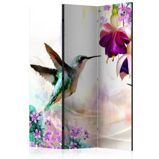 Parawan - Kolibry i kwiaty 135x172 Akustyczny