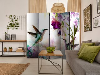 Parawan - Kolibry i kwiaty II 225x172 Dwustronny