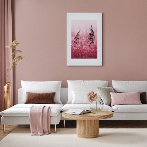 Obraz - Rubinowe kłosy (1-częściowy) pionowy 20x30 Na płótnie włoskim