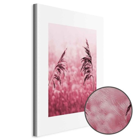 Obraz - Rubinowe kłosy (1-częściowy) pionowy 20x30 Premium Print