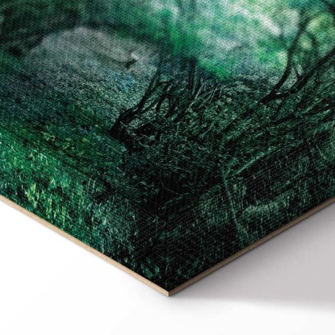 Obraz - Zielona pergola (1-częściowy) pionowy 20x30 Akustyczny