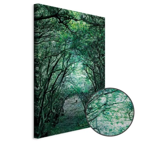 Obraz - Zielona pergola (1-częściowy) pionowy 20x30 Premium Print