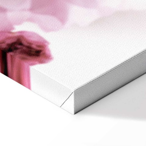 Obraz - Kwiatowy glamour (1-częściowy) - płatki kwiatów w odcieniach różu 40x60 Na płótnie włoskim