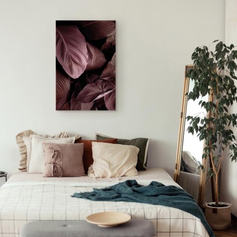 Obraz - Aksamitne liście (1-częściowy) pionowy 40x60 Standard