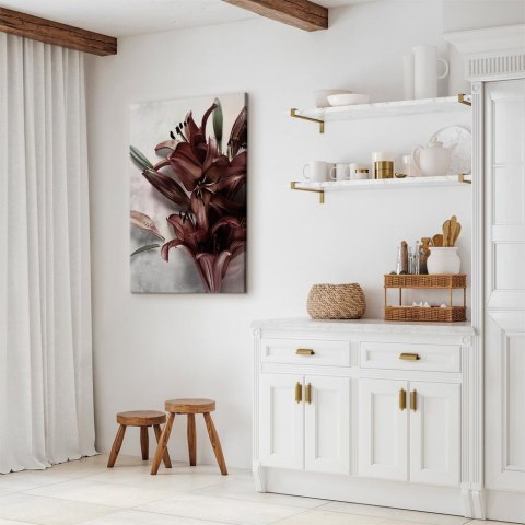 Obraz - Kwiecista forma (1-częściowy) pionowy 60x90 Standard