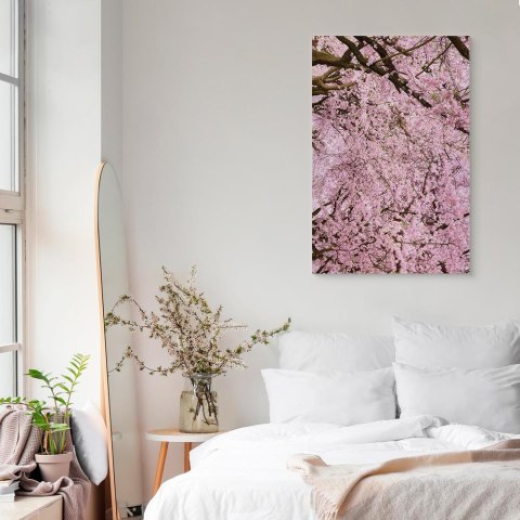 Obraz - Drzewo wiśni (1-częściowy) pionowy 40x60 Na płótnie włoskim