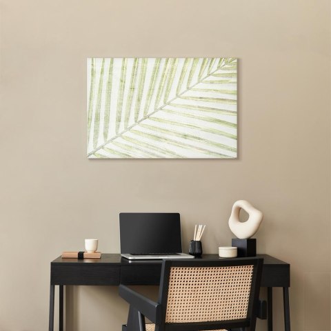 Obraz - Liść palmy (1-częściowy) szeroki 90x60 Standard