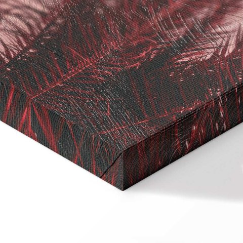 Obraz - Palmy o zachodzie słońca (1-częściowy) pionowy 20x30 Premium Print