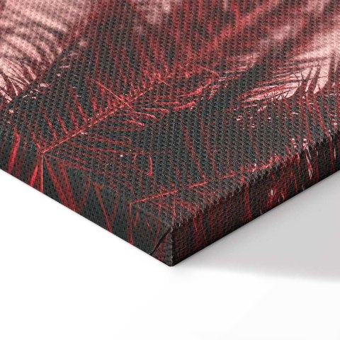 Obraz - Palmy o zachodzie słońca (1-częściowy) pionowy 40x60 Standard