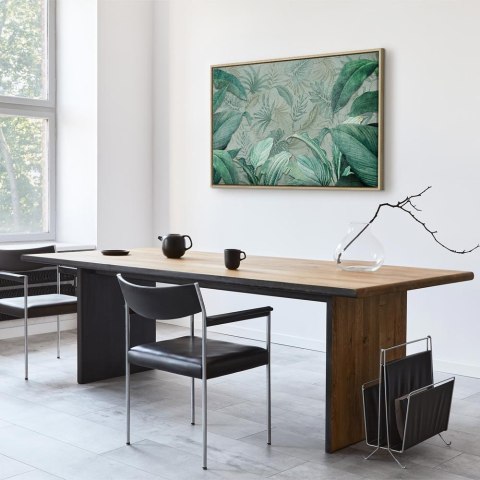 Obraz - Egzotyczna wyprawa (1-częściowy) szeroki 60x40 W ramie drewnianej naturalnej
