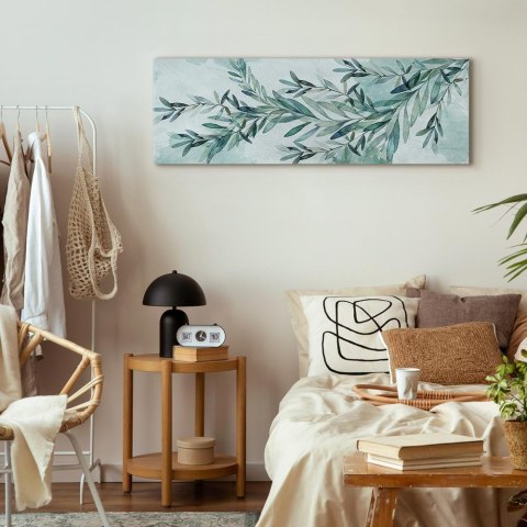 Obraz - Miętowy spokój 135x45 Akustyczny