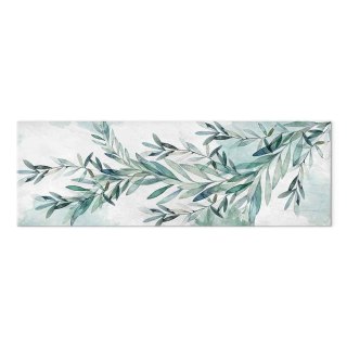 Obraz - Miętowy spokój 135x45 Na płótnie włoskim