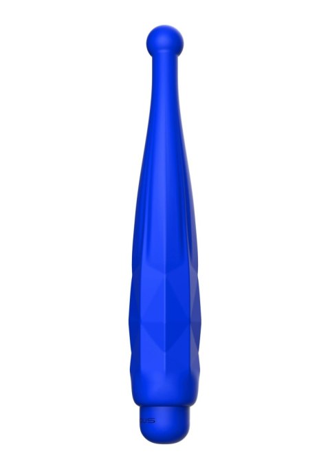 Lyra - ABS Bullet With Sleeve - 10-Speeds - Royal Blue