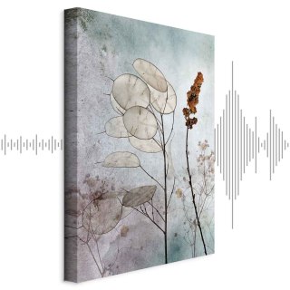Obraz - Mglista lunaria (1-częściowy) pionowy 20x30 Akustyczny
