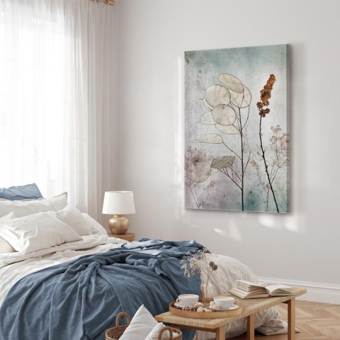 Obraz - Mglista lunaria (1-częściowy) pionowy 60x90 Akustyczny