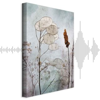 Obraz - Owoce lunarii (1-częściowy) pionowy 80x120 Akustyczny