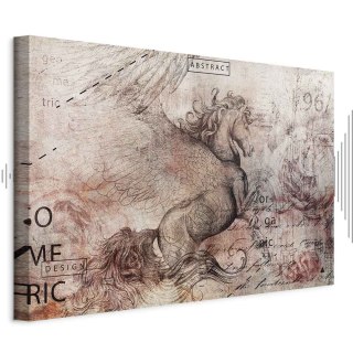 Obraz - Artystyczna wizja (1-częściowy) szeroki 120x80 Akustyczny
