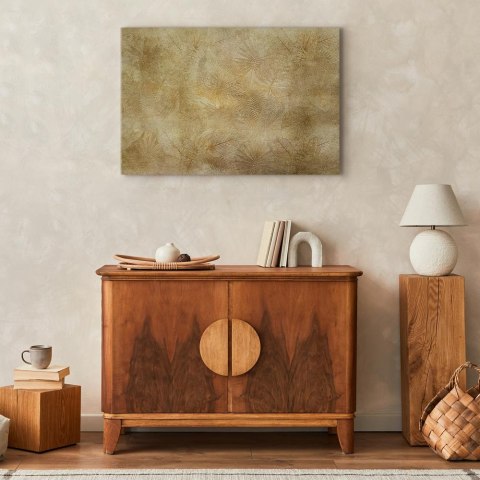Obraz - Liście vintage (1-częściowy) szeroki 30x20 Na płótnie włoskim