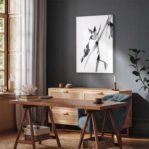 Obraz - Skrzydlata miłość (1-częściowy) pionowy 60x90 Premium Print