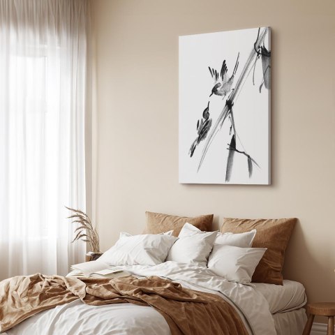 Obraz - Skrzydlata miłość (1-częściowy) pionowy 80x120 Standard