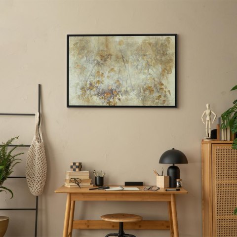 Obraz - Akwarelowa natura(1-częściowy) szeroki 120x80 W ramie drewnianej czarnej