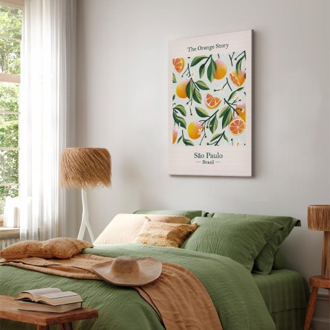 Obraz - The Orange Story (1-częściowy) pionowy 40x60 Standard