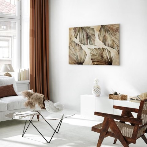 Obraz - Jesienne liście (1-częściowy) szeroki 30x20 Standard