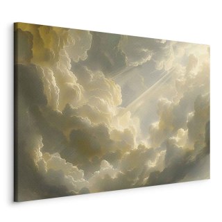 Obraz - Zachwycająca gra kolorów na tle chmur 60x40 Standard