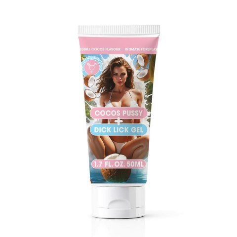 Pussy and Dick Lick Gel - Cocos - 1.7 fl oz / 50 ml