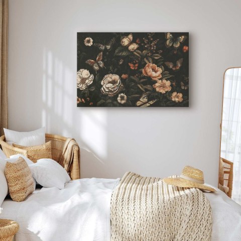 Obraz - Rustykalny ogród 120x80 Akustyczny