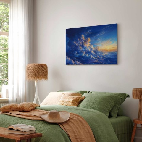 Obraz - Gdy niebo staje się płótnem: artystyczne dzieło natury w chmurach 120x80 Premium Print