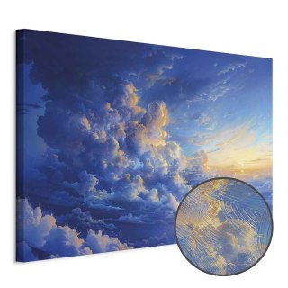 Obraz - Gdy niebo staje się płótnem: artystyczne dzieło natury w chmurach 30x20 Premium Print
